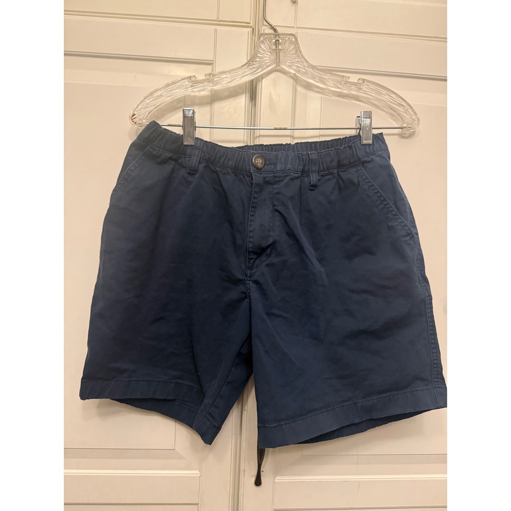 Chubbies Originals Mens Navy Blue Stretch Chino Shorts Medium SM21CA00328